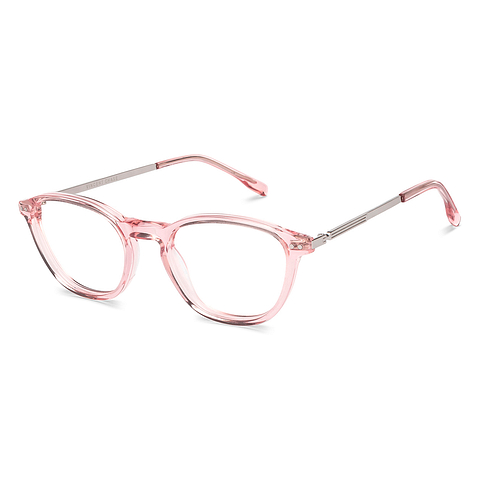 Buy Pink Silver Pink Full Rim Cat Eye Vincent Chase Blend Edit VC