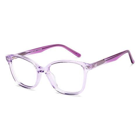 Buy Light Purple Full Rim Cat Eye Vincent Chase HD Acetate VC