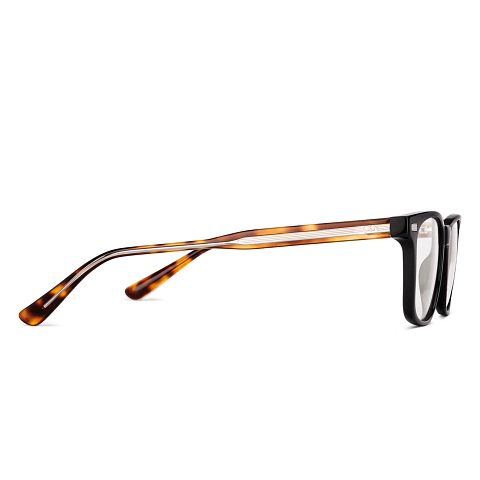 Vincent Chase Black Full Rim Square left side