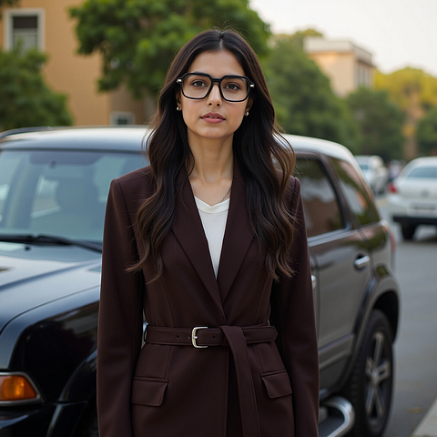Vincent Chase Black Full Rim Rectangle right side Vincent Chase Black Full Rim Rectangle right side