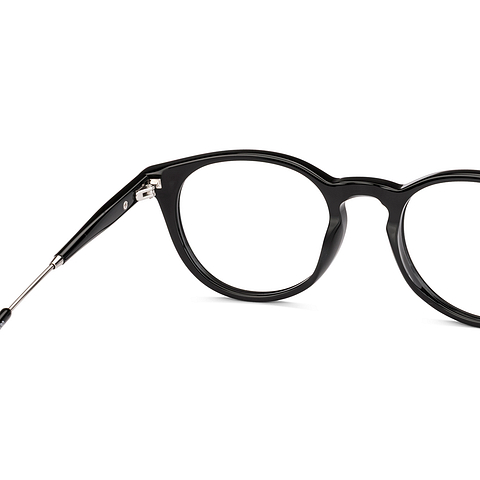 Vincent Chase Black Full Rim Round right side Vincent Chase Black Full Rim Round right side