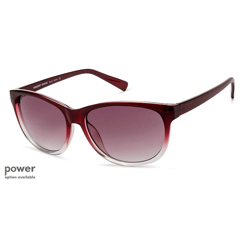 Vincent Chase Online Maroon Transparent Full Rim Wayfarer right side