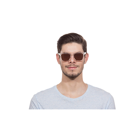 Vincent Chase Online Crystal Transparent Full Rim Square left side
