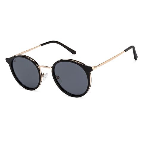 Vincent Chase Online Black Full Rim Round left side