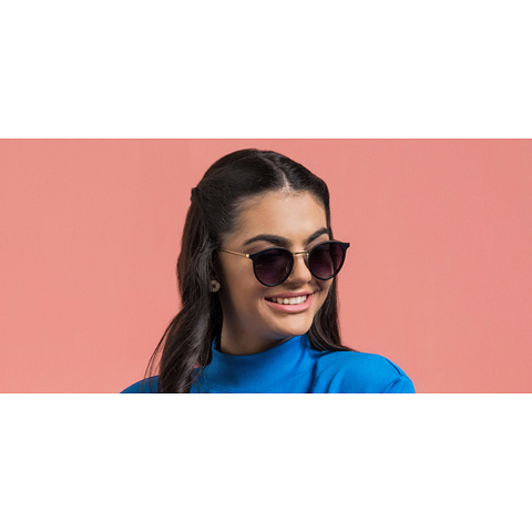 Vincent Chase Online Golden Brown Full Rim Round right side