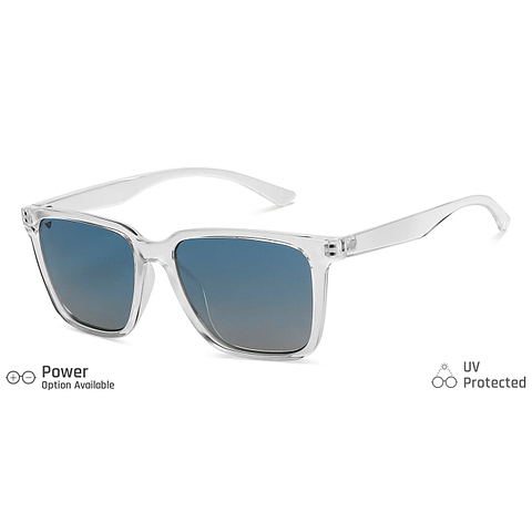 Vincent Chase Online Crystal Transparent Full Rim Square right side
