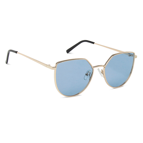 Vincent Chase Online Golden Full Rim Cat Eye left side