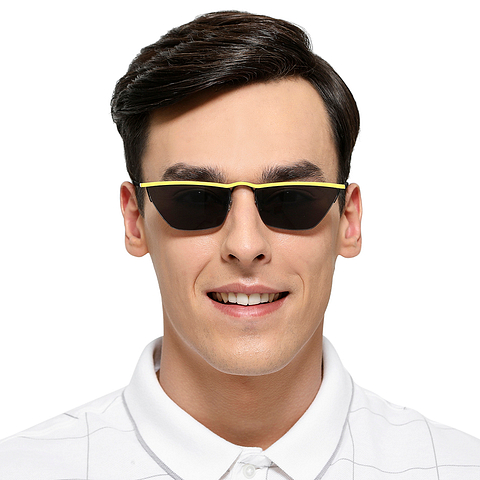 Vincent Chase Online Black Half Rim Rectangle right side