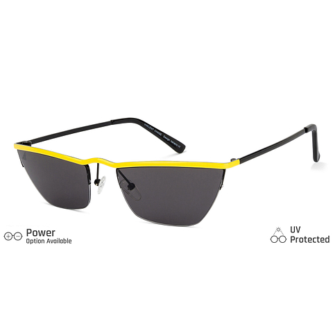 Vincent Chase Online Black Half Rim Rectangle right side