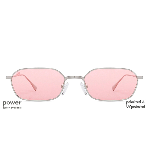 Vincent Chase Online Silver Full Rim Rectangle left side