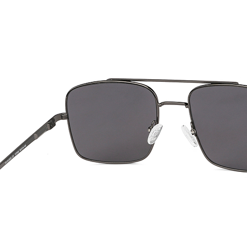 Vincent Chase Online Gunmetal Full Rim Rectangle/ Square right side