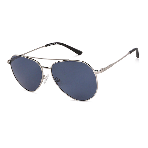 Vincent Chase Online Silver Full Rim Aviator left side