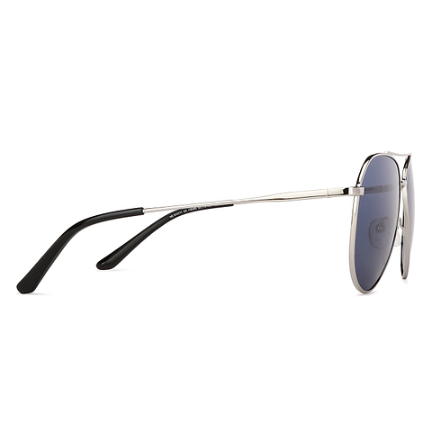 Vincent Chase Online Silver Full Rim Aviator left side