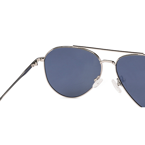 Vincent Chase Online Silver Full Rim Aviator left side