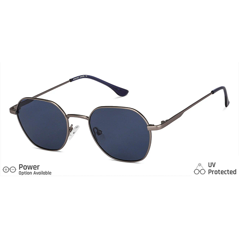 Vincent Chase Online Mid Gunmetal Full Rim Geometric right side