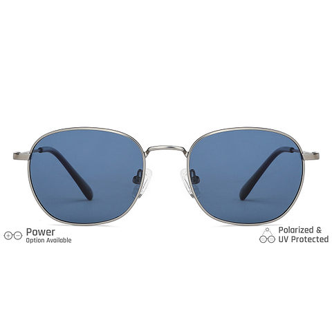 Vincent Chase Online Mid Gunmetal Full Rim Round left side
