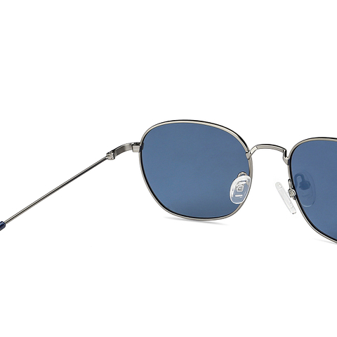 Vincent Chase Online Mid Gunmetal Full Rim Round left side