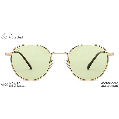 Vincent Chase Online Gold Full Rim Round left side