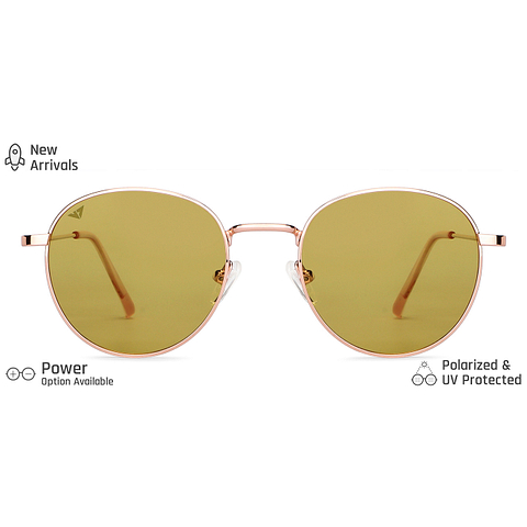 Vincent Chase Online Gold Full Rim Round left side