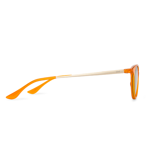 Vincent Chase Online Orange Transparent Full Rim Cat Eye left side