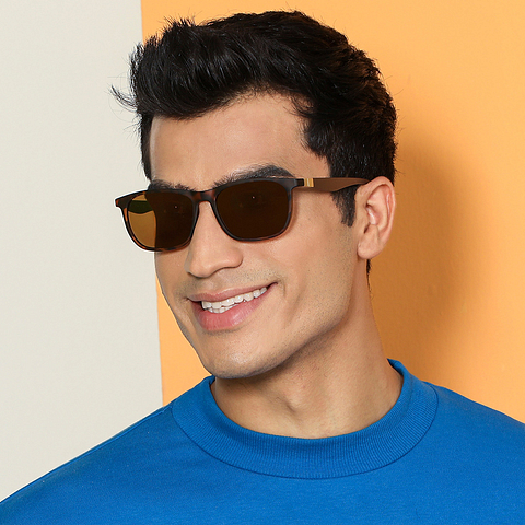 Vincent Chase Online Brown Full Rim Square left side