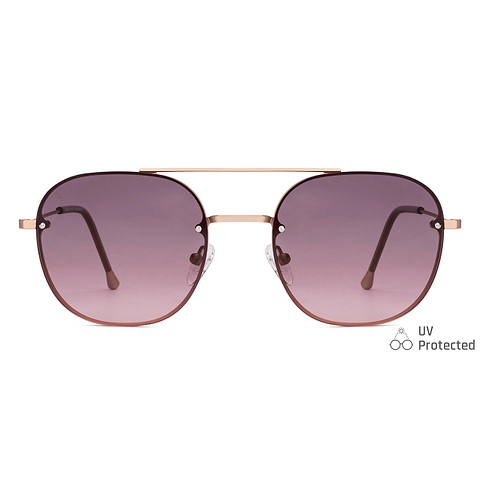 Vincent Chase Online Gold Full Rim Rectangle left side