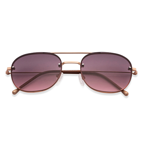 Vincent Chase Online Gold Full Rim Rectangle left side