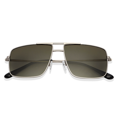 Vincent Chase Online Silver Full Rim Rectangle left side
