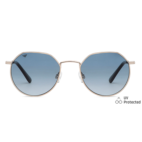 Vincent Chase Online Gold Full Rim Geometric left side