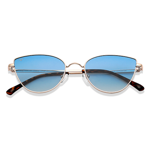 Vincent Chase Online Gold Full Rim Cat Eye left side