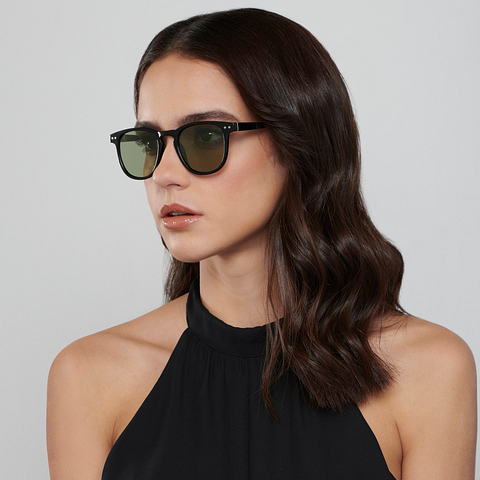 Vincent Chase Online Black Full Rim Round left side