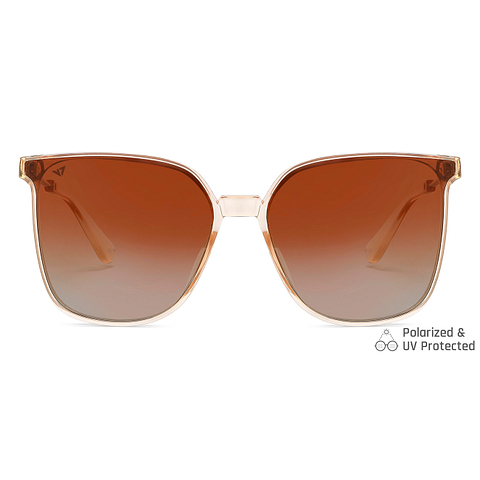 Vincent Chase Online Brown Transparent Full Rim Cat Eye left side