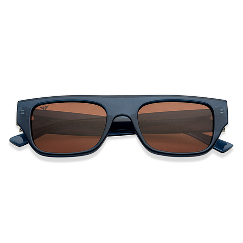 Buy Blue Transparent Brown Full Rim Square Vincent Chase SUMMER