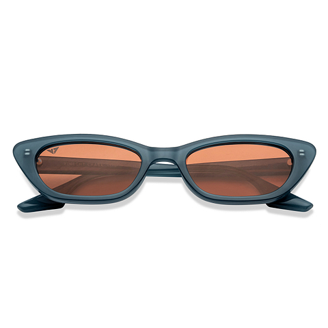 Vincent Chase Online Sky Blue Full Rim Cat Eye left side
