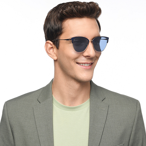 Vincent Chase Online Gold Full Rim Cat Eye right side