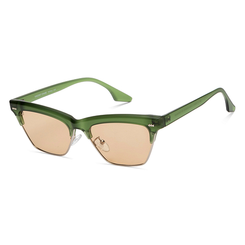 Vincent Chase Online Silver Full Rim Cat Eye left side