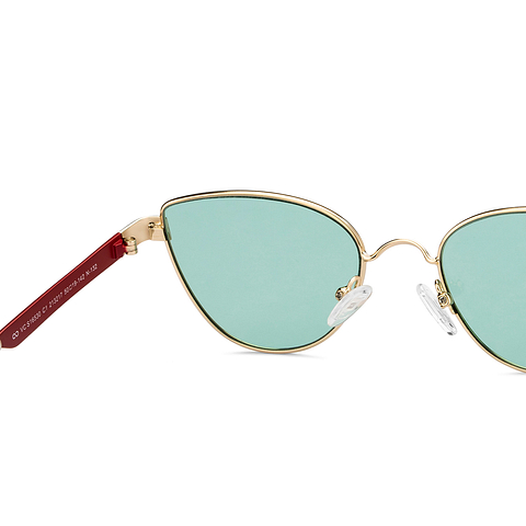 Vincent Chase Gold Full Rim Cat Eye left side