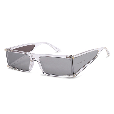 Vincent Chase Online Crystal Transparent Half Rim Square left side Vincent Chase Online Crystal Transparent Half Rim Square left side