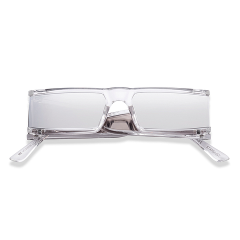 Vincent Chase Online Crystal Transparent Half Rim Square right side Vincent Chase Online Crystal Transparent Half Rim Square right side