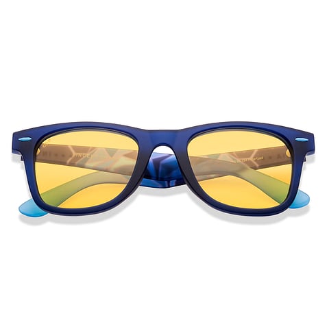 Vincent Chase Online Sky Blue Full Rim Square left side Vincent Chase Online Sky Blue Full Rim Square left side
