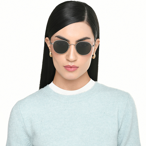 Vincent Chase Polarized Mid Gunmetal Full Rim Round right side