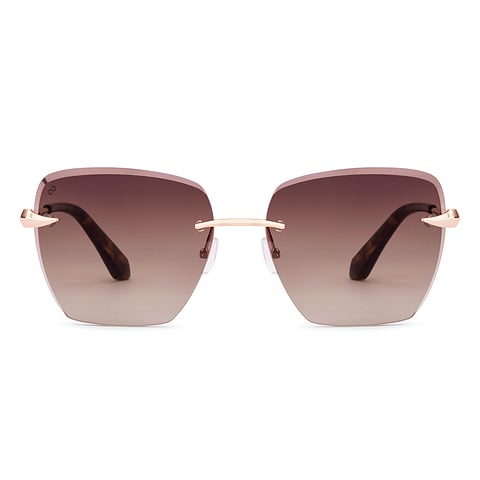 Vincent Chase Gold Rimless Cat Eye right side Vincent Chase Gold Rimless Cat Eye right side