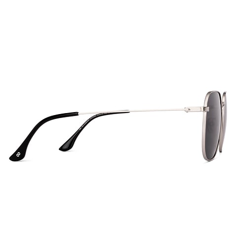 Vincent Chase Polarized Silver Full Rim Square left side