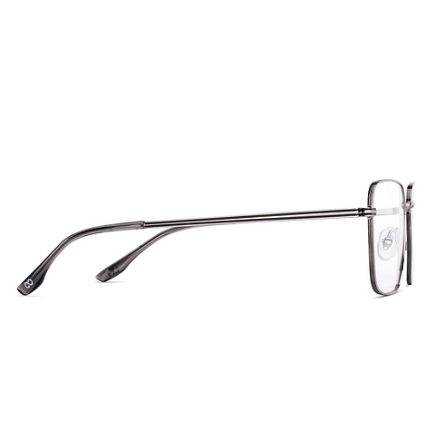 Vincent Chase Mid Gunmetal Full Rim Square left side