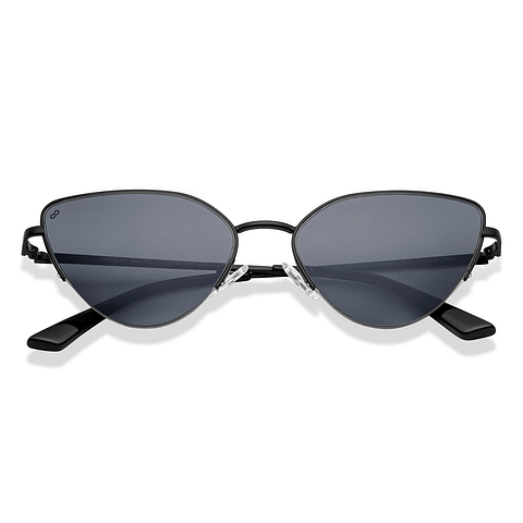 Vincent Chase Black Half Rim Cat Eye right side