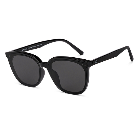 Vincent Chase Black Full Rim Square left side