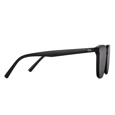 Vincent Chase Black Full Rim Square left side