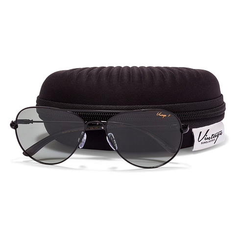 Buy Vintage Retromania PP Large Size-61 Black Grey Col 171 Unisex - Main Image