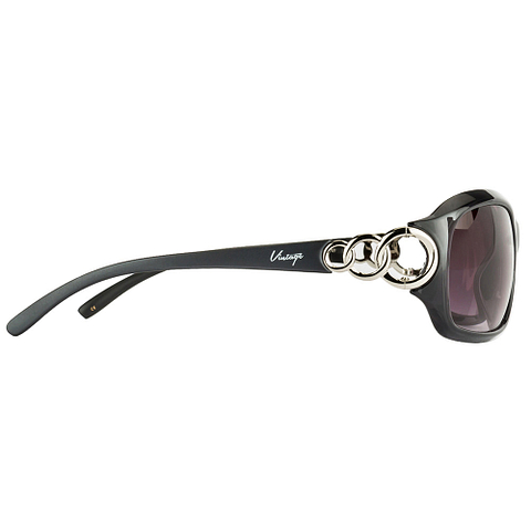 BRANDED Gray Transparent Full Rim Rectangle right side BRANDED Gray Transparent Full Rim Rectangle right side
