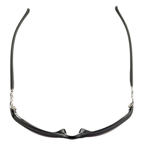 BRANDED Gray Transparent Full Rim Rectangle left side BRANDED Gray Transparent Full Rim Rectangle left side